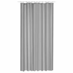 Instant D'O Lot 2x Rideau De Douche Eva - 180 X 200 Cm - Gris