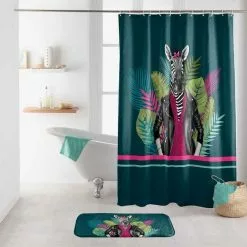 Paris Prix Rideau De Douche Imprimé Marty 180x200cm Vert