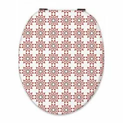 GUY LEVASSEUR Abattant Wc 44cm Mdf Bois Compressé Terracotta Merida