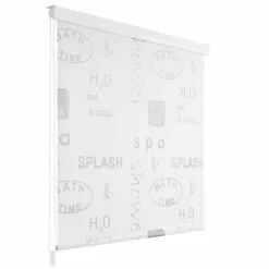VIDAXL Store Roulant De Douche 80 X 240 Cm Eclaboussures