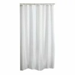 Paris Prix Rideau De Douche Effet 3D Goutte 180x200cm Transparent