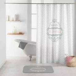 Paris Prix Rideau De Douche Maison De Famille 180x200cm Blanc