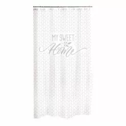 Paris Prix Rideau De Douche Home Grey 180x200cm Blanc