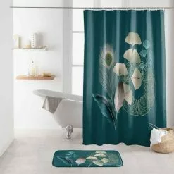 Paris Prix Rideau De Douche Ginkoblue 180x200cm Vert