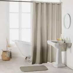 Paris Prix Rideau De Douche Uni Essencia 180x200cm Taupe