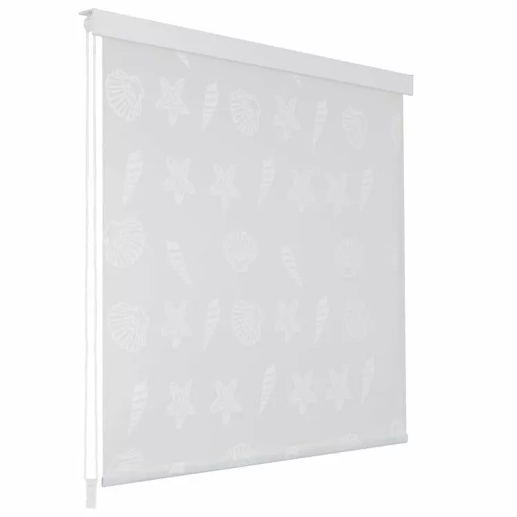 VIDAXL Store Roulant De Douche 100 X 240 Cm Etoile De Mer 1 VIDAXL Store Roulant De Douche 100 X 240 Cm Etoile De Mer