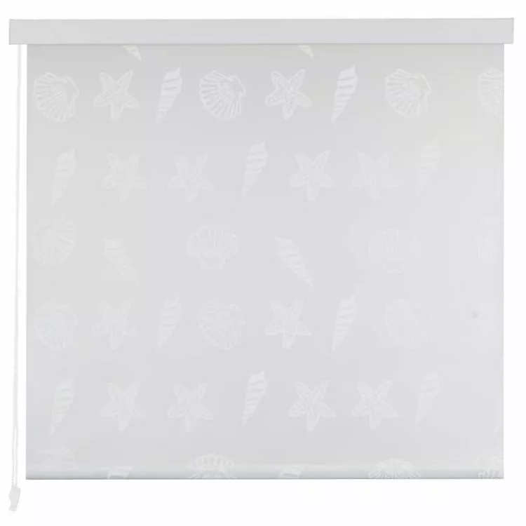 VIDAXL Store Roulant De Douche 100 X 240 Cm Etoile De Mer 2 VIDAXL Store Roulant De Douche 100 X 240 Cm Etoile De Mer â Image 2