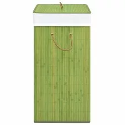 VIDAXL Panier A Linge Bambou Vert 83 L 9 VIDAXL Panier A Linge Bambou Vert 83 L -Meuble Soldes B2CD 649