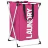VIDAXL Trieuse A Linge Rose