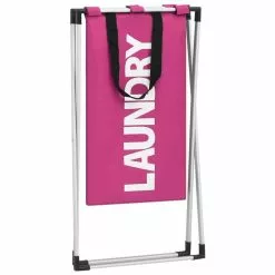 VIDAXL Trieuse A Linge Rose 10 VIDAXL Trieuse A Linge Rose -Meuble Soldes B2CD 659