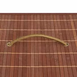 VIDAXL Panier A Linge Bambou Marron 72 L -Meuble Soldes B2CD 689