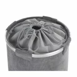 Wenko Panier à Linge Cordoba 68L - Gris -Meuble Soldes B2CD 735