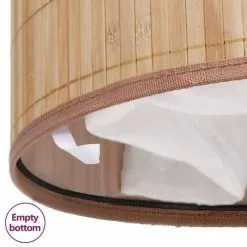 VIDAXL Panier A Linge Ovale Bambou Naturel -Meuble Soldes B2CD 762