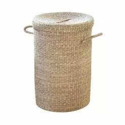 Casame Panier à Linge En Jonc De Mer Naturel