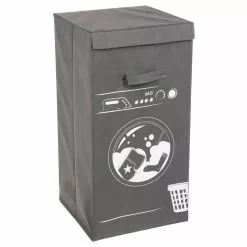 ATMOSPHERA Panier à Linge Machine - Gris
