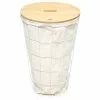 ATMOSPHERA Panier à Linge Modern Blanc