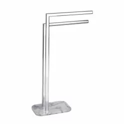 Wenko Porte-serviettes Design Marbre Onyx - Blanc