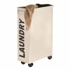 Wenko Panier à Linge Corno 43 L. - Beige -Meuble Soldes B2CD 820