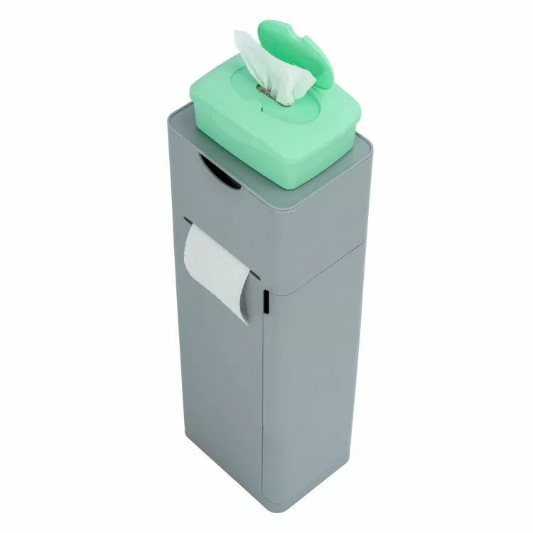 Wenko Combiné WC Modèle Imon - Gris 2 Wenko Combiné WC Modèle Imon - Gris – Image 2