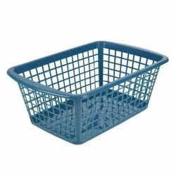 Paris Prix Panier à Linge Moving 37cm Bleu Paon